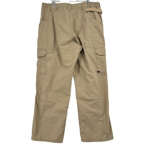 5.11 Tactical Cargo Pants Performance Ripstop Khaki Tan Men's Size 38 x 30 - Picture 7 of 12